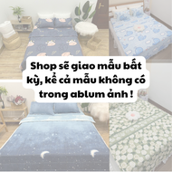 Sét 4 món Ga Gối(1 ga + 2 vỏ gối nằm + 1 vỏ gối ôm) |Chất liệu Cotton Poly mềm dai kích thước M2/M6/