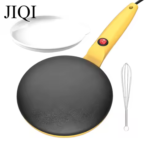 110V/220V Electric Crepe Maker Pie Baking Pan Non-stick Pancake Cooking Machine Chinese Spring Roll