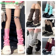 AUGUSTINE Y2K Leg Warmers - Knitted Harajuku Balletcore Style, Perfect for Autumn/Winter