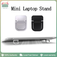 Mini Portable Laptop Stands Aluminum Alloy Laptop Riser Desk Computer Cooling Rack Metal Stand