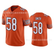 Nf L Rugby Jersey Jersey Bears 58 Orange Bears Roquan Smith Jersey