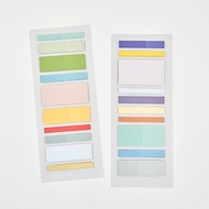 Analogue keeper Korean Simple Color index Sticky Notes Sticky Notes Marker Stickers index flagO