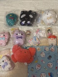 各種扭蛋  Melody hello kitty 多啦A夢  森林家族 公仔