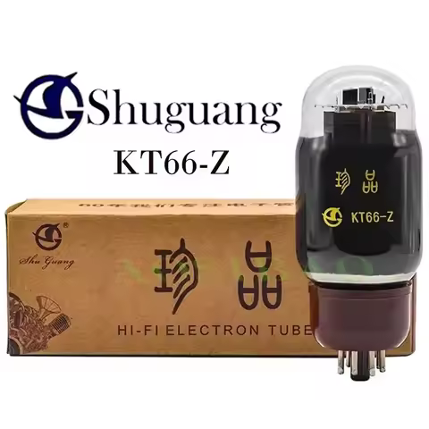 Shuguang KT66-Z KT66 Vacuum Tube Treasure Upgrade 6L6G 6P3P CV321 5881 KT88 EL34 HIFI Audio Valve El