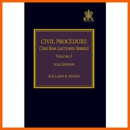 ╱ ℡ ⊙ Civil Procedure I (2022 Edition) by W. Riano (Cloth Bound)