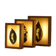 Wholesale Lighted Photo Frame for Girls, Girlfriend Gift, Leaf Source Leaf, Holiday Photo, Birthday 