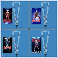 Ultraman Name Tag Bus Card Work Card Meal Card Protective Case ID Card#FT020
