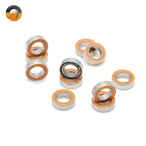 2pcs 6x10x3 mm ABEC-7 SMR106 2RS CB Stainless Steel Si3N4 Ceramic Ball Bearing SMR106 RS 2OS Fishing