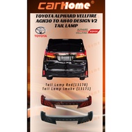 TOYOTA ALPHARD AGH30 TO AH40 DESIGN V2 TAIL LAMP