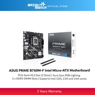 ASUS PRIME B760M-F WIFI LGA1700 Micro-ATX Motherboard