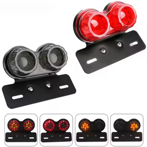 Motorcycle Tail Light 12V Pit Dirt Bike Turn Signal Lamp Accessories For SUZUKI DRZ 400 SM GLADIUS 6