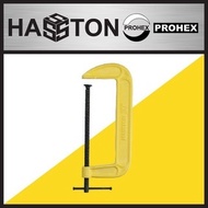 HASSTON PROHEX 0760-500 Yellow C-Clamp 5" 5 Inch C-Clamp