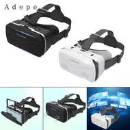 [Adepe] VR Headset for Phone 3D VR Glasses Support 4.7-7.2" Smartphones Wide Angle Soft 3D Headset f