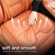 Car Breathable Seat Cushion Backrest Cushion For HYUNDAI Stargazer Staria Creta Tucson Santa Fe Pali