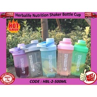 ✔ Herbalife milkshake cup fashion portable cup 🎁Free Stainless Ball🎁