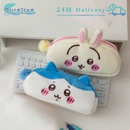 Chiikawa Usagi Plush Pencil Case Large Capacity Plush Pen Bag