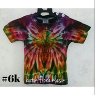 Baby batik tshirt (spider design)