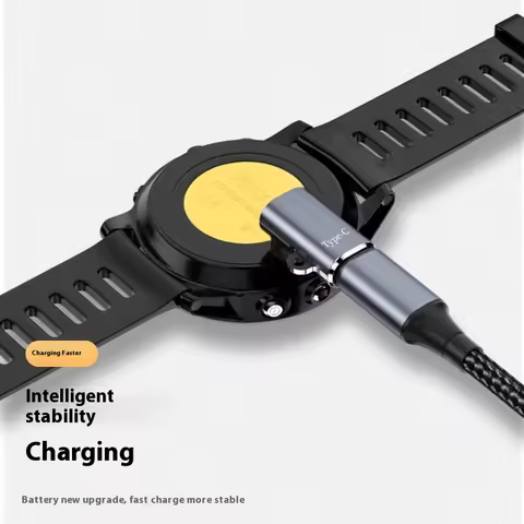 Type C Charging Converter for Garmin Fenix 8 7 7S 7X 6 E Pro Solar Instinct,Venu 3S 2 SQ Vivoactive 
