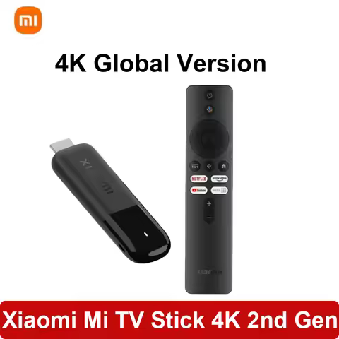 Xiaomi TV Stick 4K 2nd Gen 2025 Global Version Google TV Smart HDR 2GB RAM 8GB ROM Bluetooth 5.2 Min
