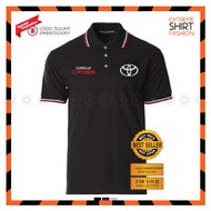 GN Polo T Shirt Sulam Toyota Corolla Cross SUV 1.8G V Family MPV Baju Lelaki Motorsport Performance 