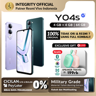 [NEW] Vivo Y04s RAM 4+64GB 4+128GB Garansi Resmi 100% Ori Hp 1 Jutaan Integrity Vivo Indonesia