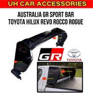 AUSTRALIA HILUX GR SPORT OEM SPORT BAR GLOSSY BLACK REVO ROCCO ROGUE ROLL BAR GR