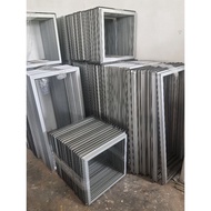 Aluminium (2'w x 4'h) Casement Window / Satu Daun.