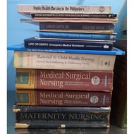 Nursing Medical College/Board Reviewers Books Assorted preloved