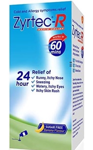 Zyrtec r rapid relief for cold and allergy 75ml (2 years old and up) (02/26)