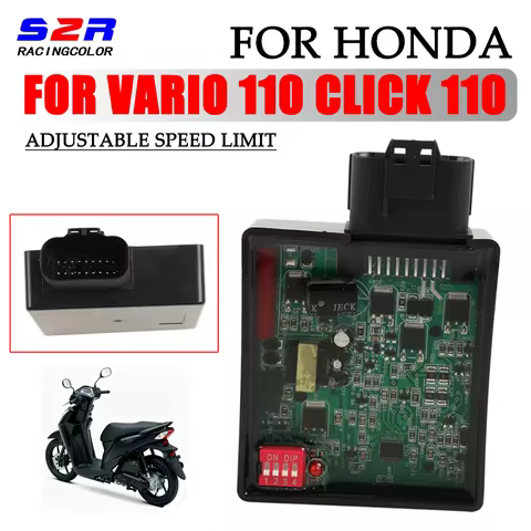 For HONDA Vario 110 CLICK 110 CBS 110 KARBU Motorcycle Adjustable Speed Limit CDI-Ignition Device Ra
