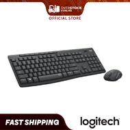 LOGITECH MK295 Wireless Keyboard & Mouse Combo with Silent Touch, Long-lasting Battery & 10m Range