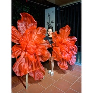 Wedding stage decoration accessories, giant flowers for wedding stage decoration