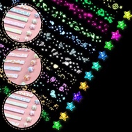 Luminous Star Origami Set Star Paper Strip Diy Origami Star Lucky Handmade F7q7