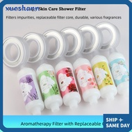XUESHANN Replaceable Cartridge Filter, Premium Model Soft Hair/Skin Scented Shower Head Filter, Repl