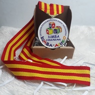 Medali Mendali Wisuda Kelulusan Perpisahan Kejuaraan Lomba Resin Aluminium PAUD TK SD SMP SMA