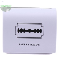 Babyshower Razor de Tin Boxes Sharps Containers For Barber Shops Biohazard Needle Disposal Razor de 