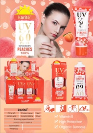 Karite UV Protect Sunscreen Cream ครีมกันแดด ปรับสีผิว ปกป้องผิวจากแสงแดด SPF60 PA+++ no.68060