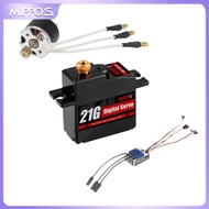 มอเตอร์ไร้แปรงถ่านมีชุด ESC 1/12สำหรับ MN99S MN78 MN82