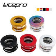 Litepro Bicycle Headset 44MM For Fnhon Ynhon BYA412 P18 P8 Head Set Built-in Aluminum Alloy Folding Bike Sealed Bearing