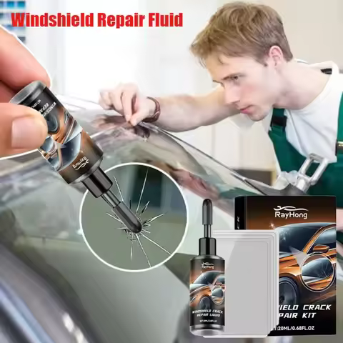 Glass Scratch Repair Kit Windshield Crack Repair Liquid For Car Auto Glass Window Care Easy Use Wind