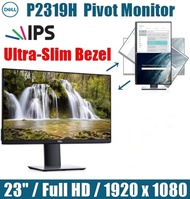 [Qoo10 Lowest price] DELL Pivot Monitor 22 ~ 27 inch / Full HD P2219H / P2319H / P2419H / P2719H