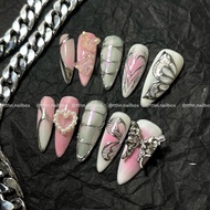 Nailbox Y2K [K49] Mirror Pink Ombre Design