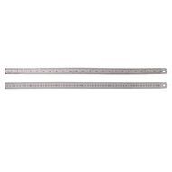 【Free shipping】 Durable 60cm Stainless Steel Ruler With Inch And For Cm Measurements Hanging Measuring Tool For Machinist Engineer Build