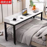 A&amp;1040 跨床書枱 電腦台 電腦桌 可移動桌子 帶轆 床尾專用枱 家用床邊桌子 懶人電腦桌 床上書桌Desk