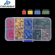 230PCS 3 colors 2P 3P 4P 5P XH2.54 2.54mm Terminals Male Female Plug Socket XH 2.54mm Connector kit 