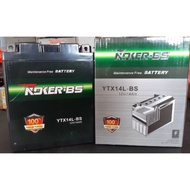 BATTERY GEL ( ROKERS) YTX14L-BS FOR HARLEY DAVIDSON / NAZA BLADE / CRR1100 / VULGAN / ZX-12R / SHADO