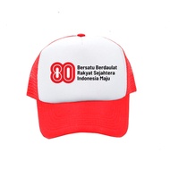 80th Indonesian Independence Day Hat 80th Anniversary Hat/