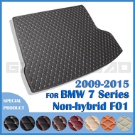 Car Trunk Mat For BMW 7 Series Non-hybrid F01 2009 2010 2011 2012 2013 2014 2015 Custom Car Accessor