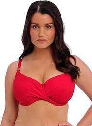 Swim Women's Ottawa Underwire Full Cup Bikini Top, Radiant Red, 34F