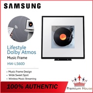 Samsung Music Frame 2.0 Ch Wireless Speaker LS60D | HW-LS60D/XM Dolby Atmos Cinematic Sound Bar Home